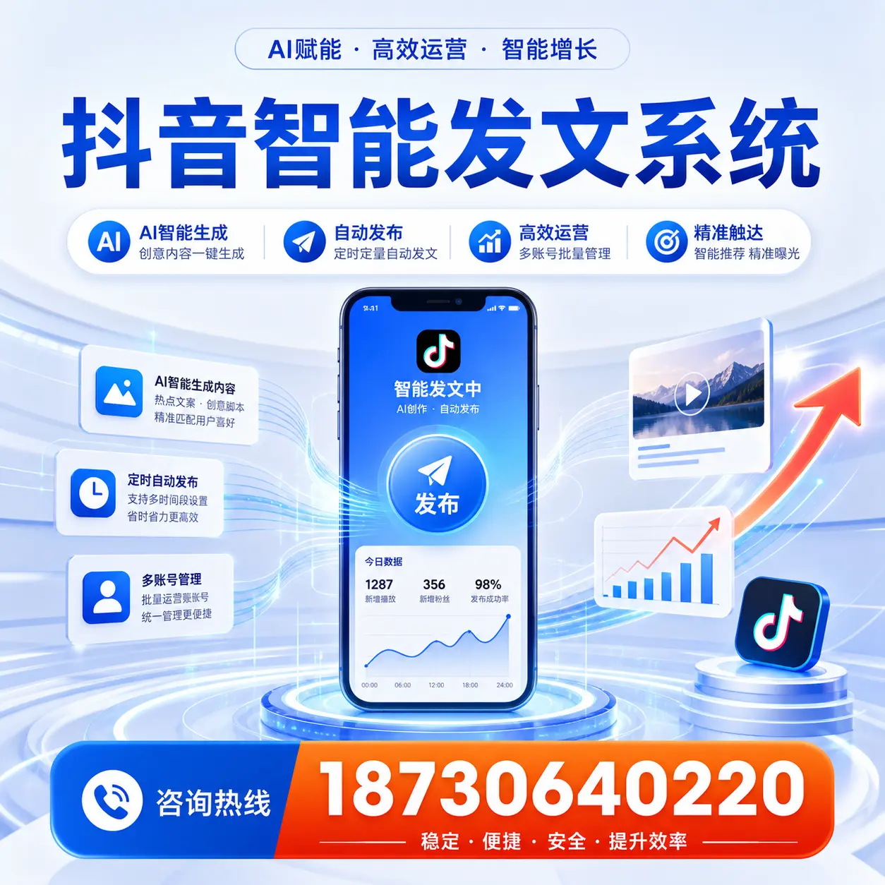 如何通过抖音智能发文系统提升 宁波 企业的市场竞争力