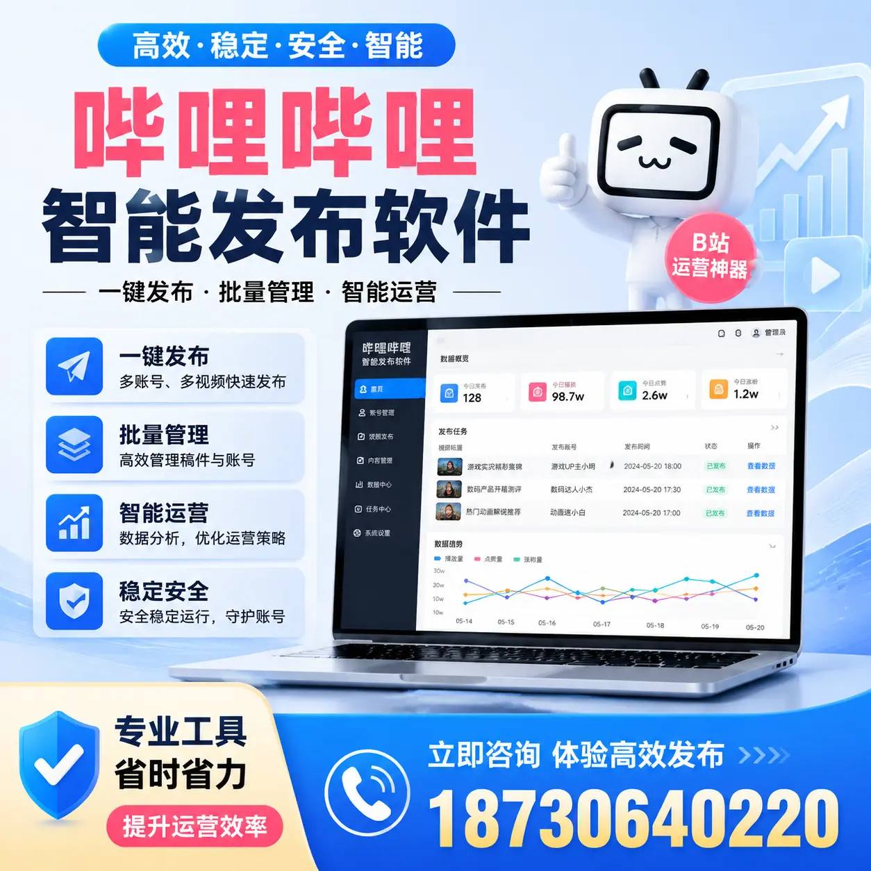 解密哔哩哔哩智能发布软件:功能与优势分析在 宁波